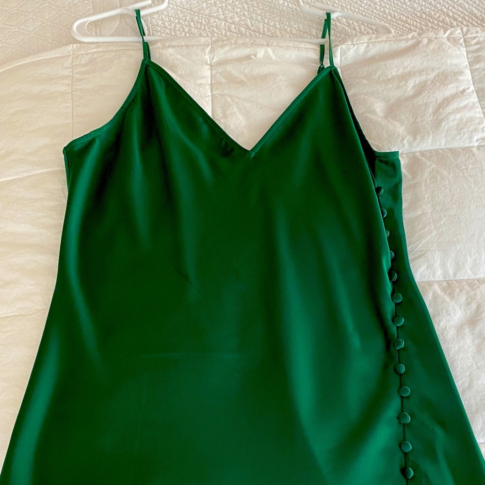 Banana Republic satin sheath dress in size 10